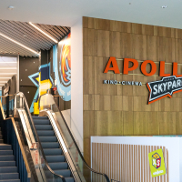 В т/ц “Domina Shopping” 14 апреля откроется самый большой в Балтии развлекательный центр “Apollo Skypark”