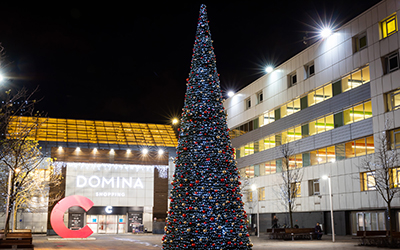 Domina Shopping maina darba laiku decembrī
